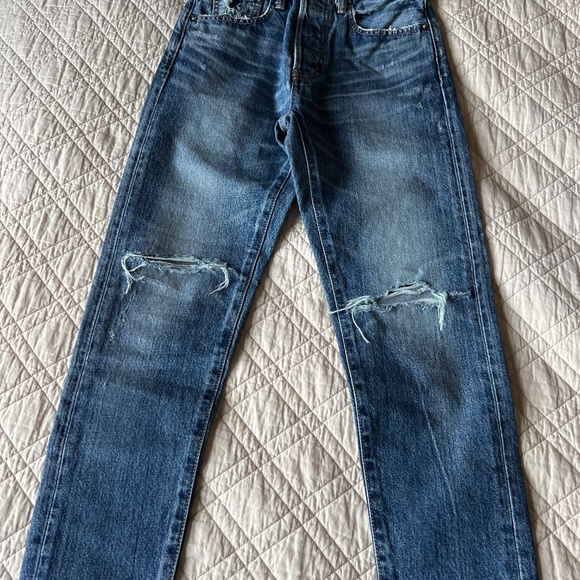 Moussy Vintage Beckton tapered Jean size 24 - Picture 3 of 5